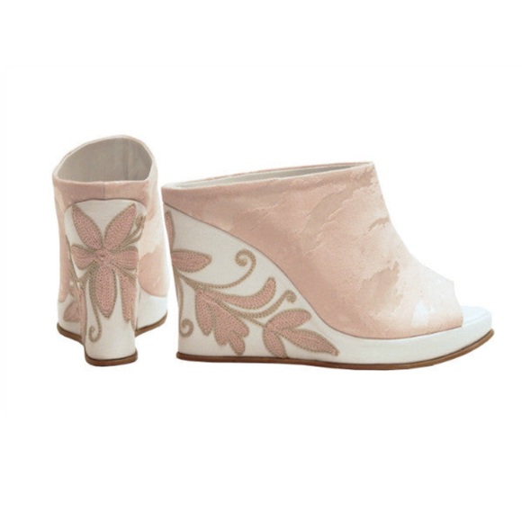 Zeyzani Pink Wedge - Picture 1 of 2